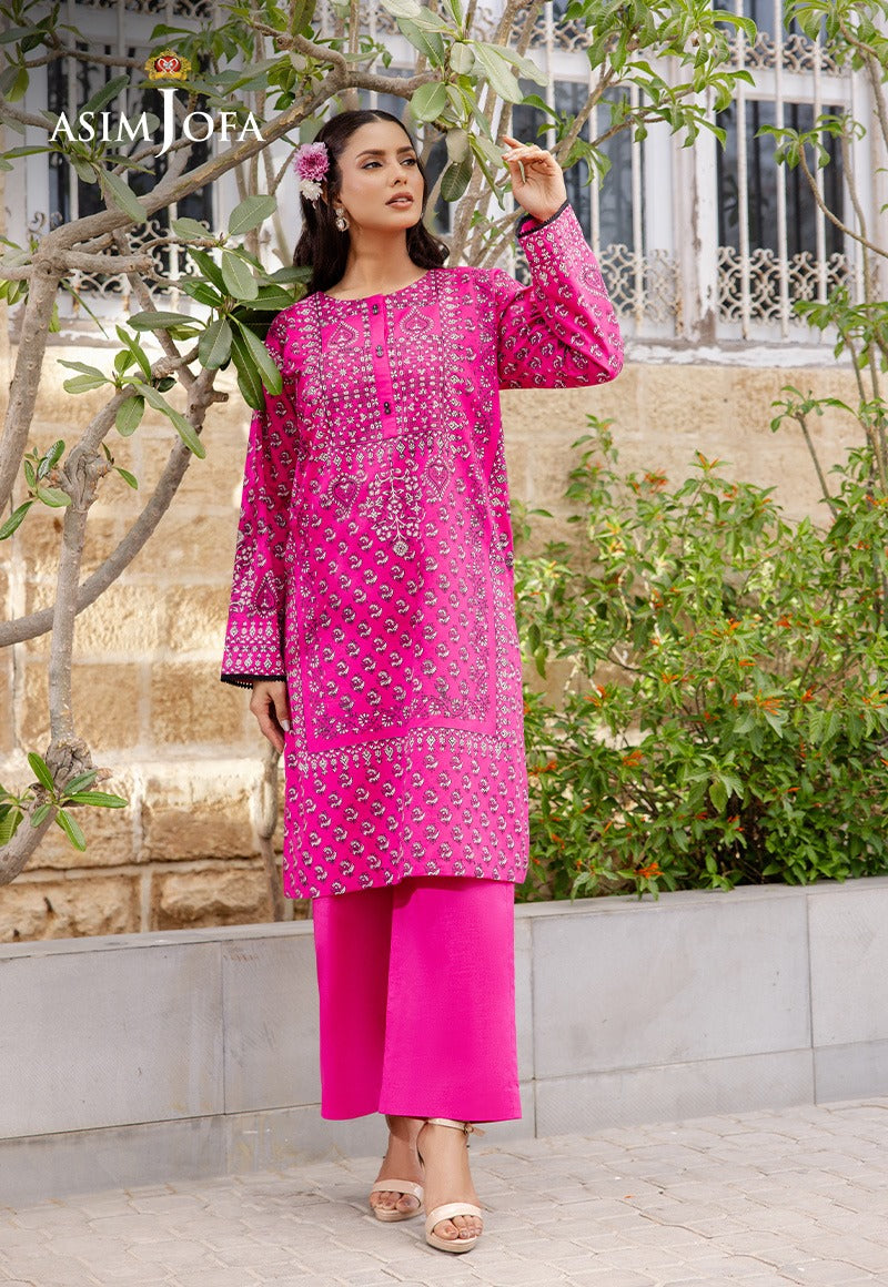 Asim Jofa - AJPB-194 2 Piece Embroidered Cambric