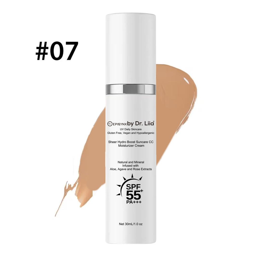 Tinted, Dewy Moisturizer for Sensitive Skin SPF 30 & Tinted CC Moisturizer Cream SPF 55 - Concordia Style Boutique