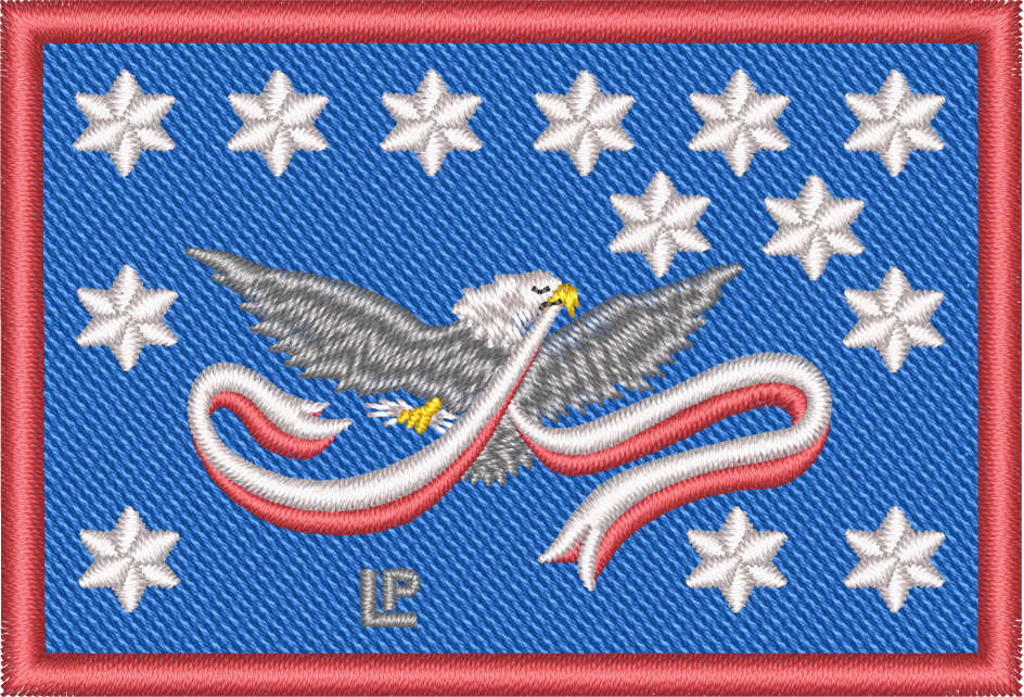 Historical Flag Morale Patch - Concordia Style Boutique