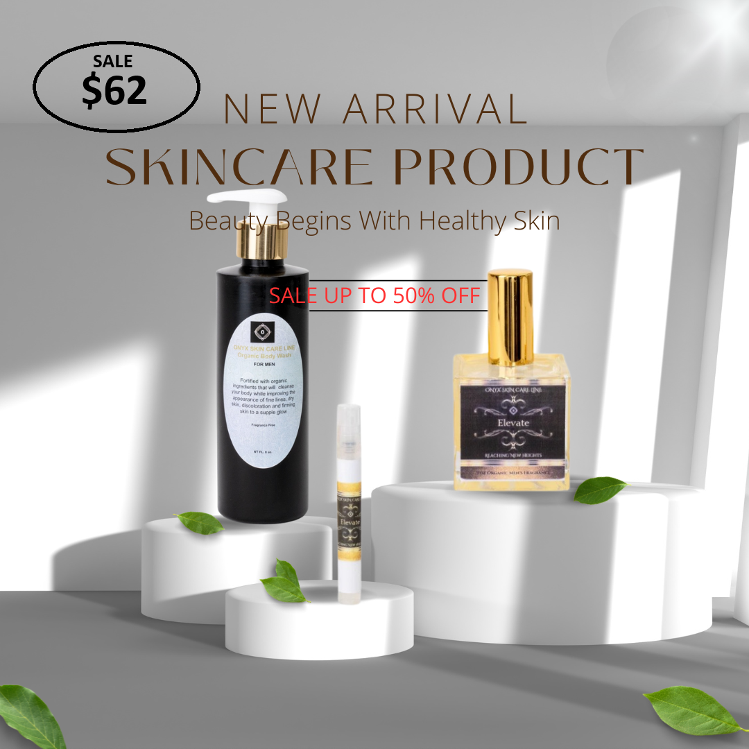 Organic Body Wash, Organic Fragrance & Travel Spritzer Bundle for Men - Concordia Style Boutique