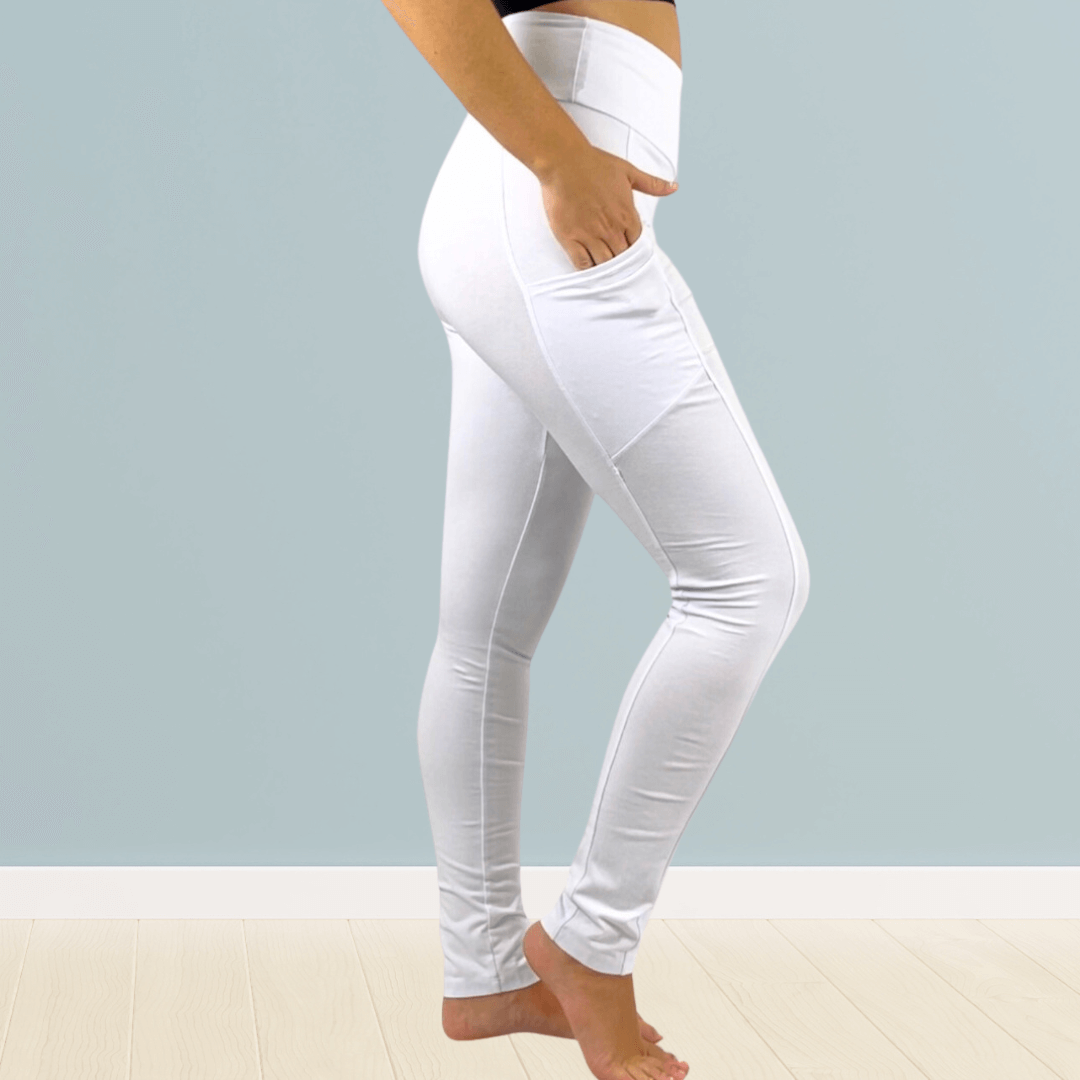 A Perfect Fit Solid Pocket Leggings Made in USA - Concordia Style Boutique