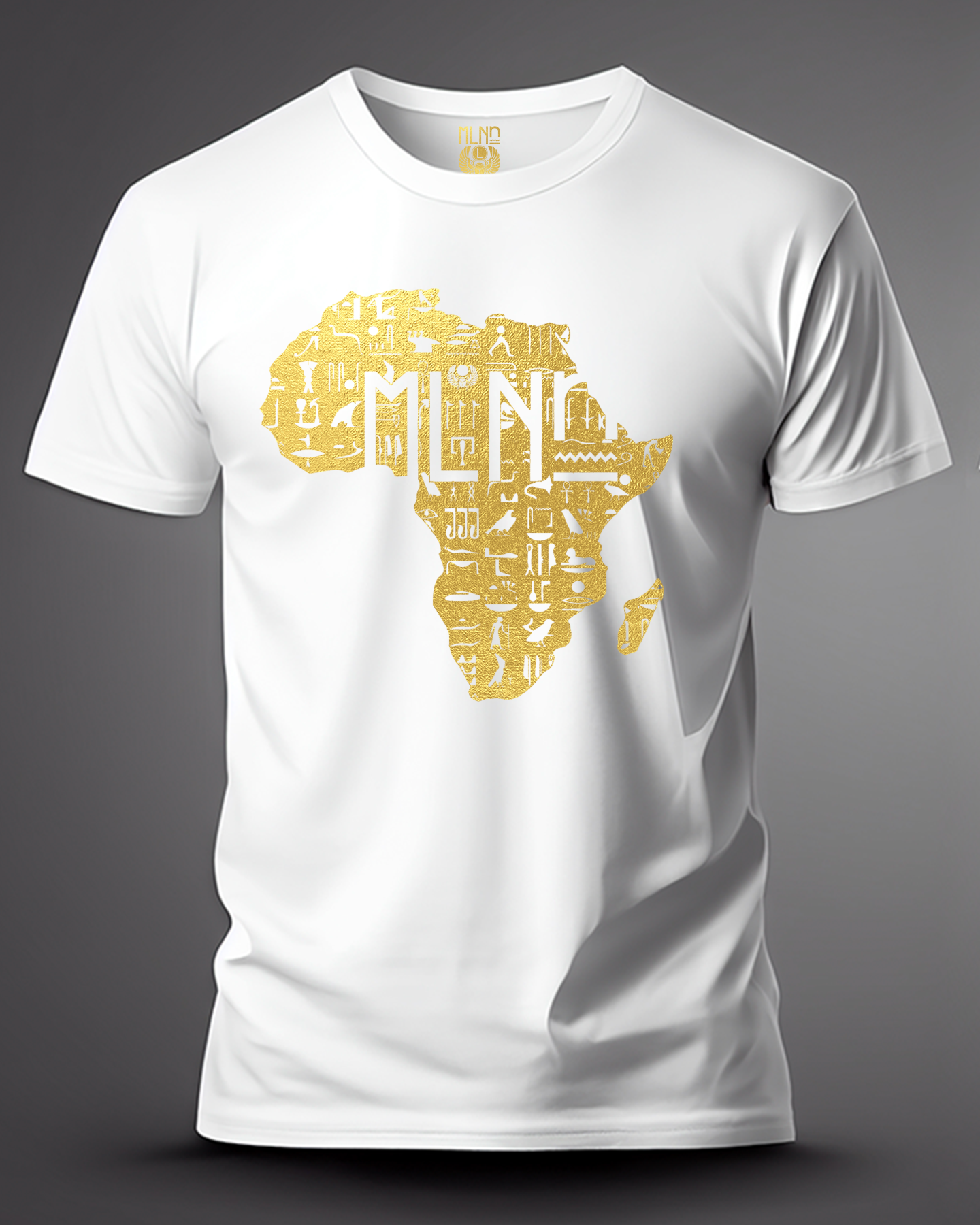 MLNn Africa Hieroglyph T-Shirt - Concordia Style Boutique