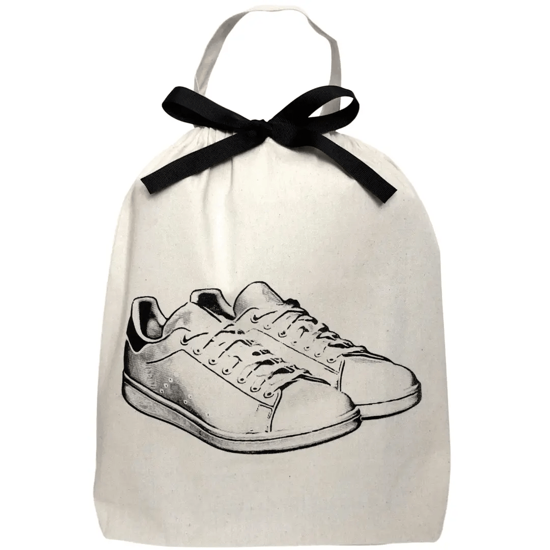White Sneaker Shoe Bag, Cream - Concordia Style Boutique