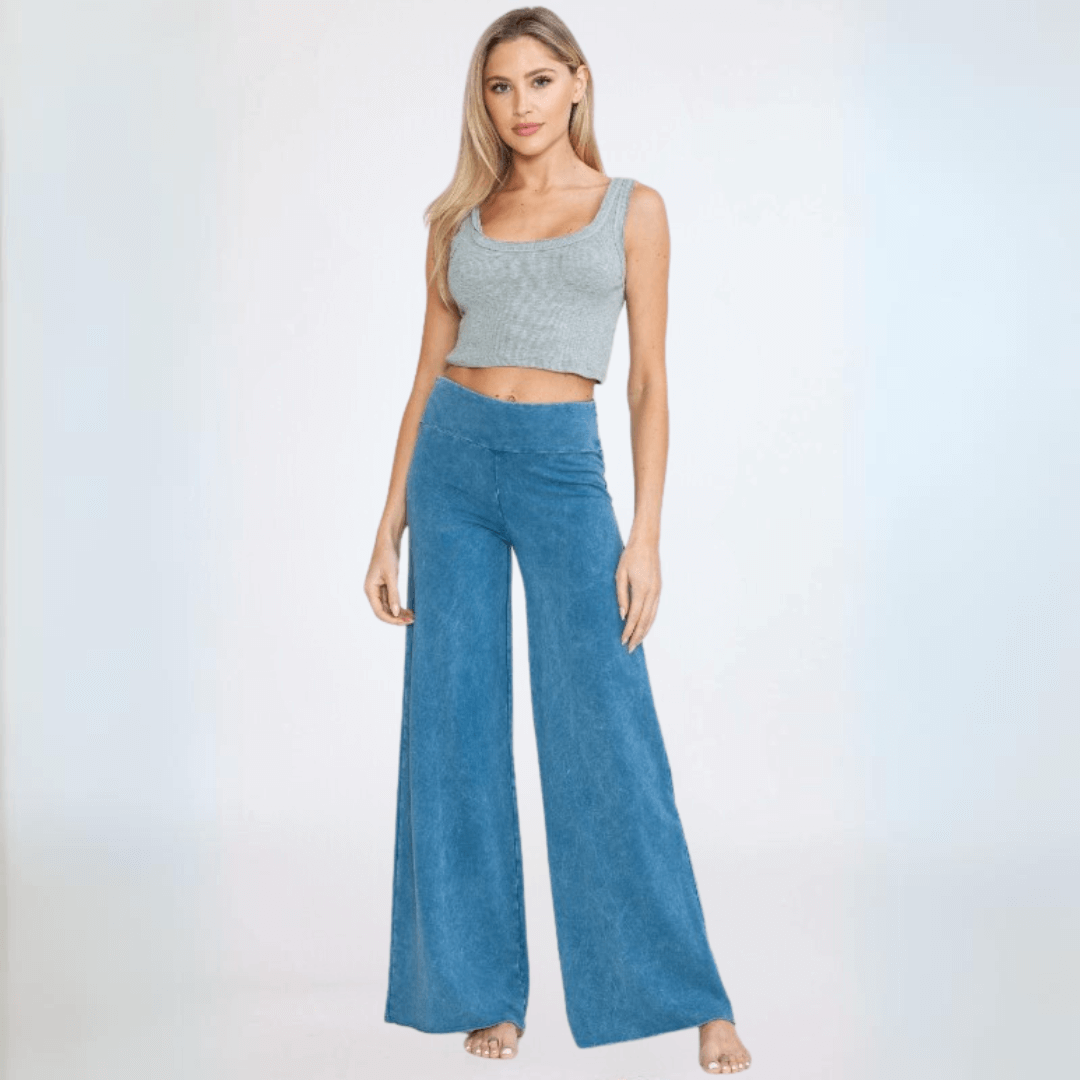 Casual Wide Leg Perfect Pants Made in USA - Concordia Style Boutique