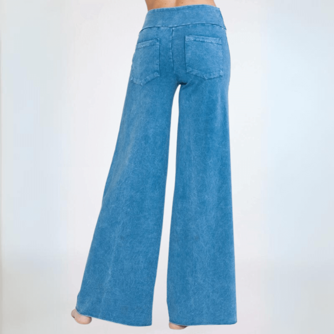 Casual Wide Leg Perfect Pants Made in USA - Concordia Style Boutique