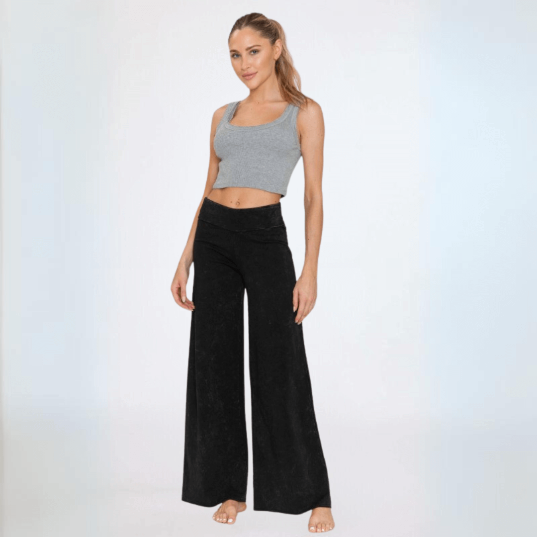 Casual Wide Leg Perfect Pants Made in USA - Concordia Style Boutique
