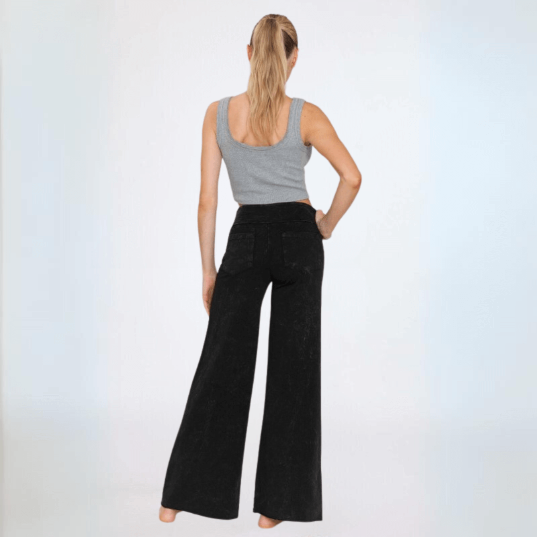 Casual Wide Leg Perfect Pants Made in USA - Concordia Style Boutique