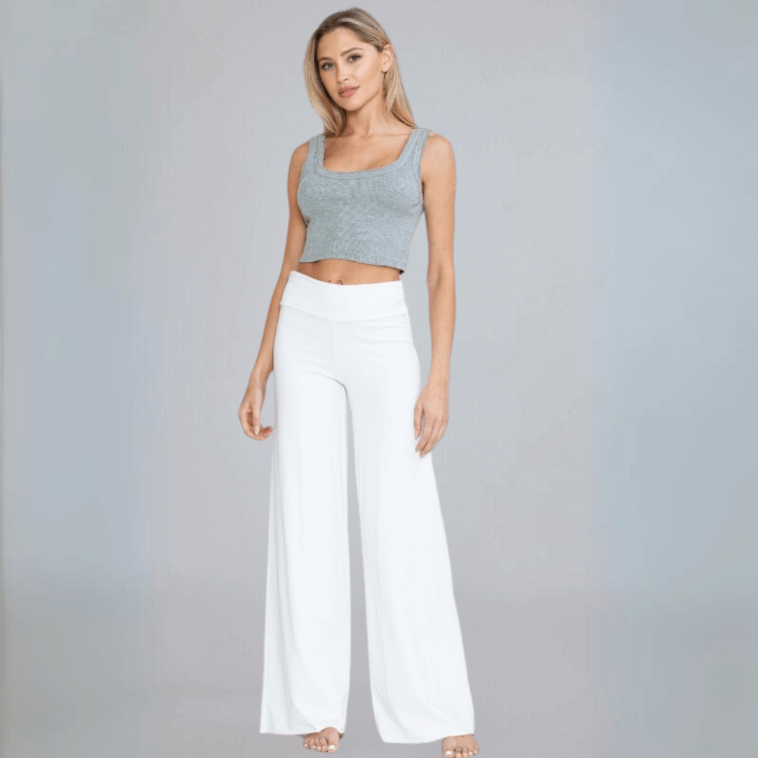 Casual Wide Leg Perfect Pants Made in USA - Concordia Style Boutique