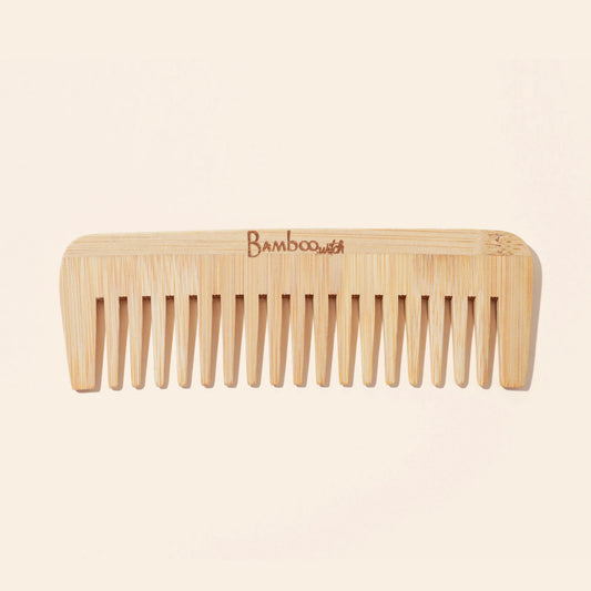 Bamboo Wide Tooth Comb | Flat Tips - Concordia Style Boutique