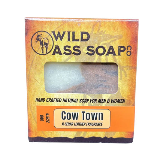 Tallow Bar Soap | Cow Town Scent | 4.5 oz | Palm Oil & Paraben Free | Wild Ass Soap Co - Concordia Style Boutique