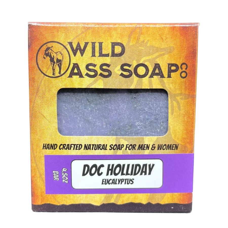Tallow Bar Soap | Doc Holliday Scent | 4.5 oz | Palm Oil & Paraben Free | Wild Ass Soap Co - Concordia Style Boutique