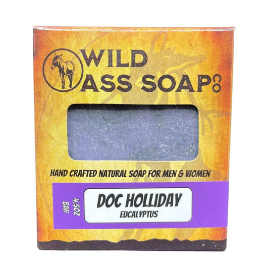 Tallow Bar Soap | Doc Holliday Scent | 4.5 oz | Palm Oil & Paraben Free | Wild Ass Soap Co - Concordia Style Boutique