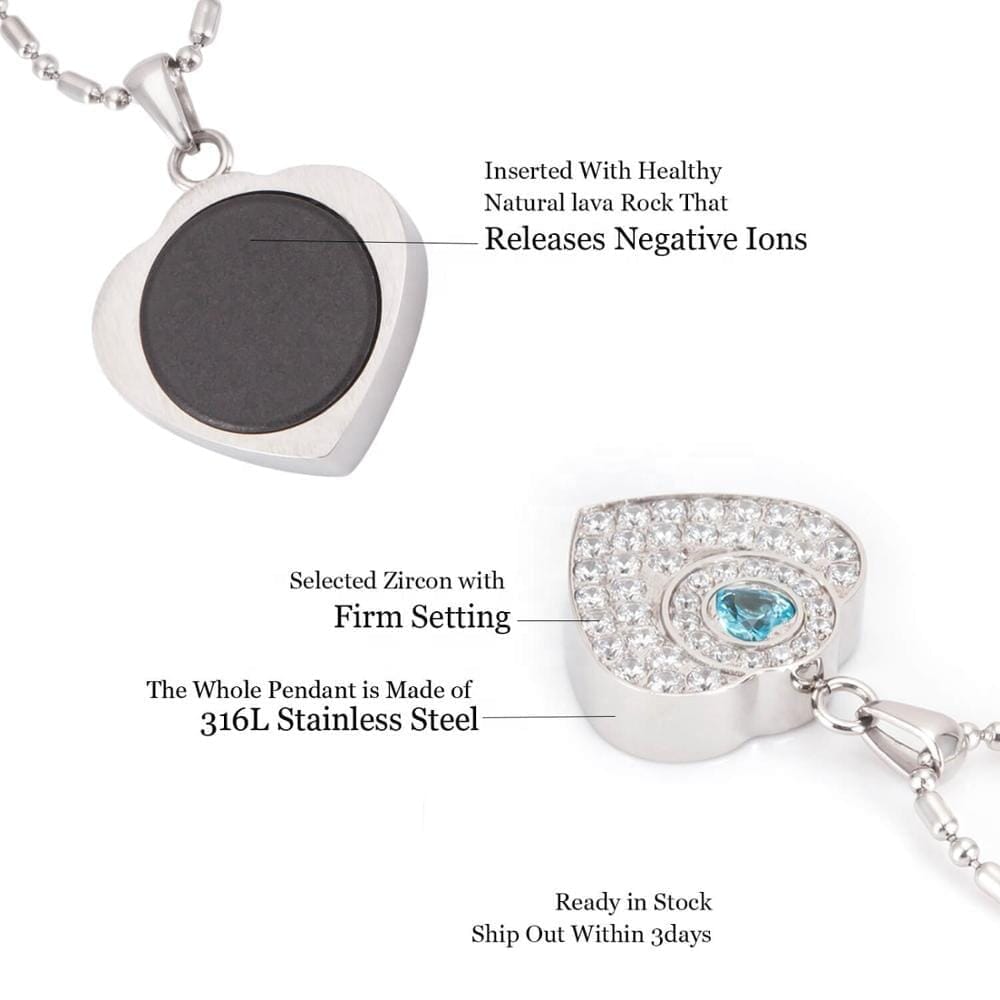 Special Edition: Heart Shaped Energy Defense Pendant 22MM