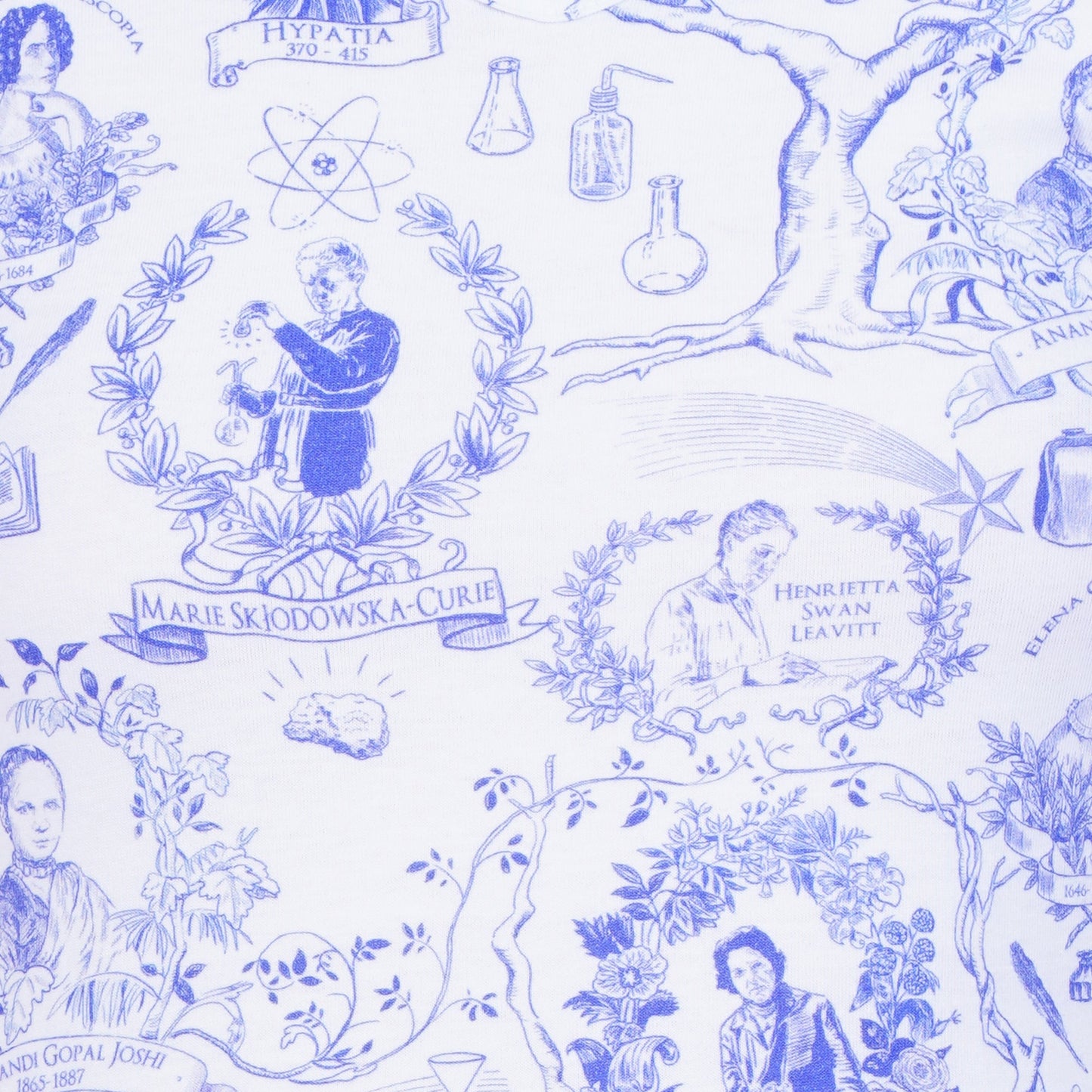 Women In Science A-Line Dress (With Waist Seam)