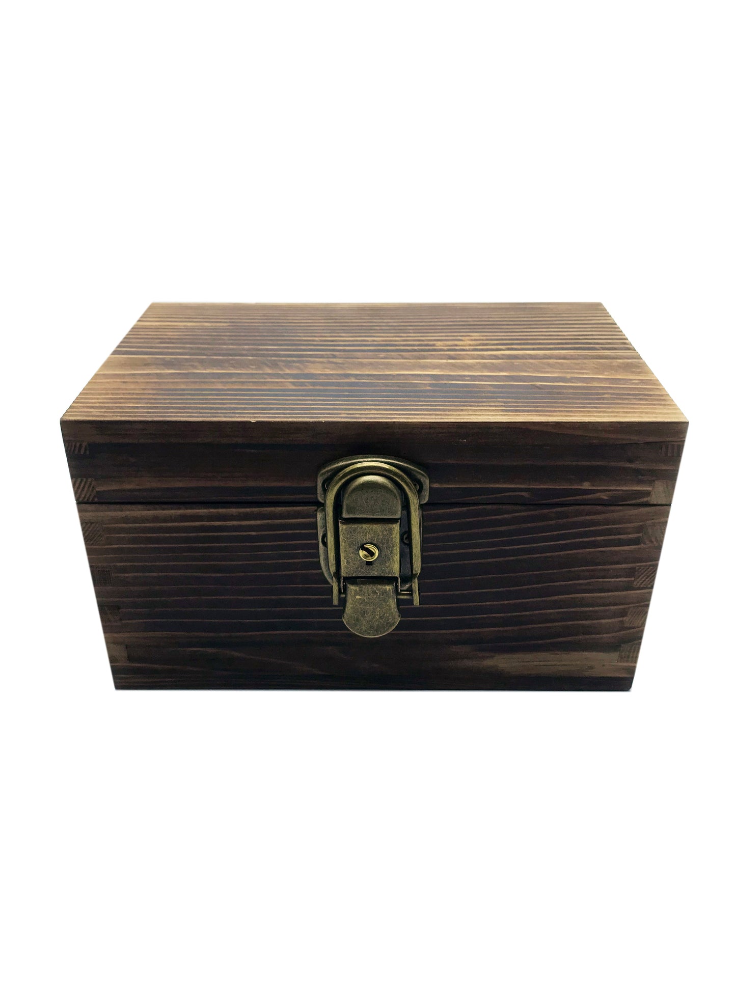 Wooden USB Drive Organizer Case (12 Slots) – Elegant Antistatic Storage Box