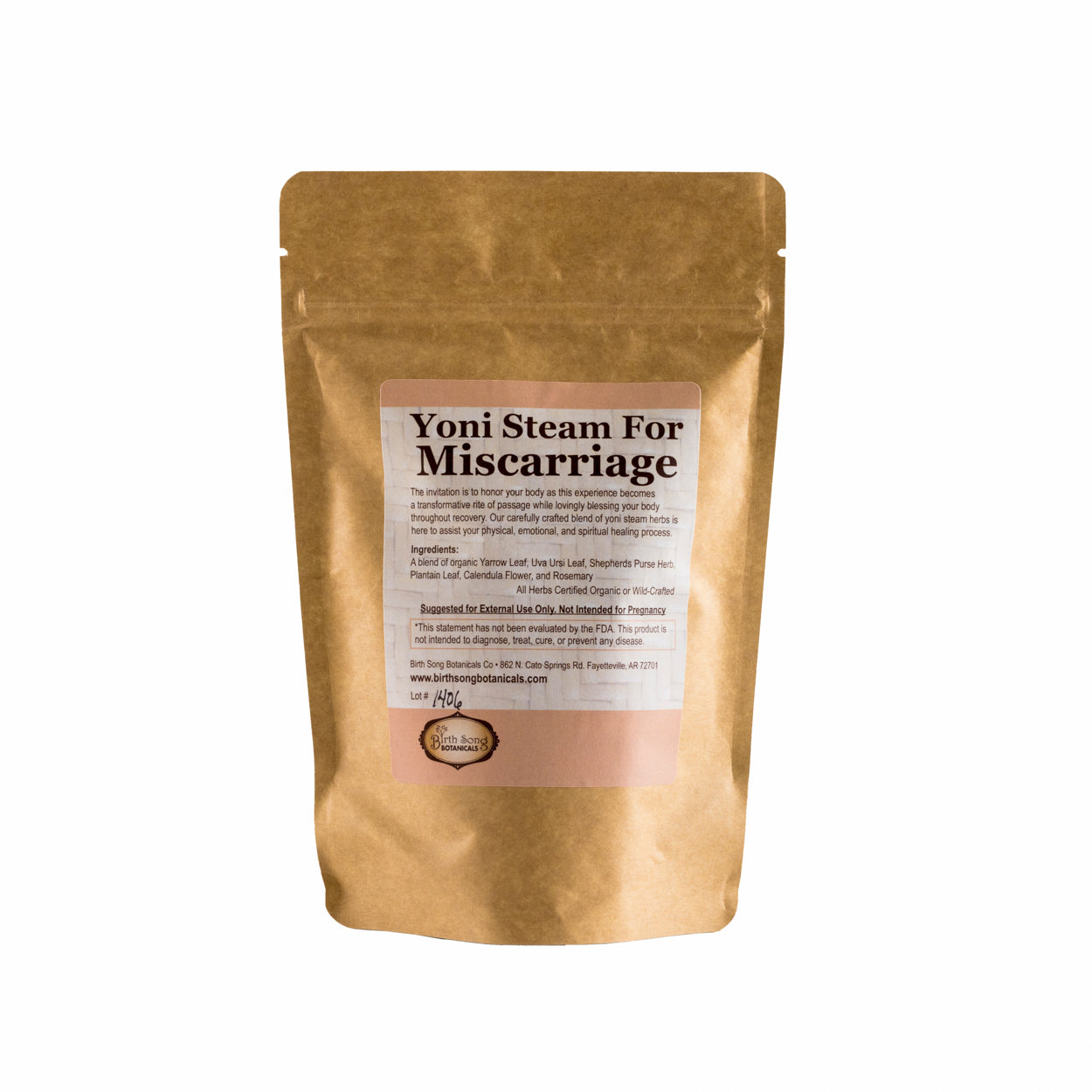 Yoni Steam Herbs for Miscarriage Recovery - Concordia Style Boutique