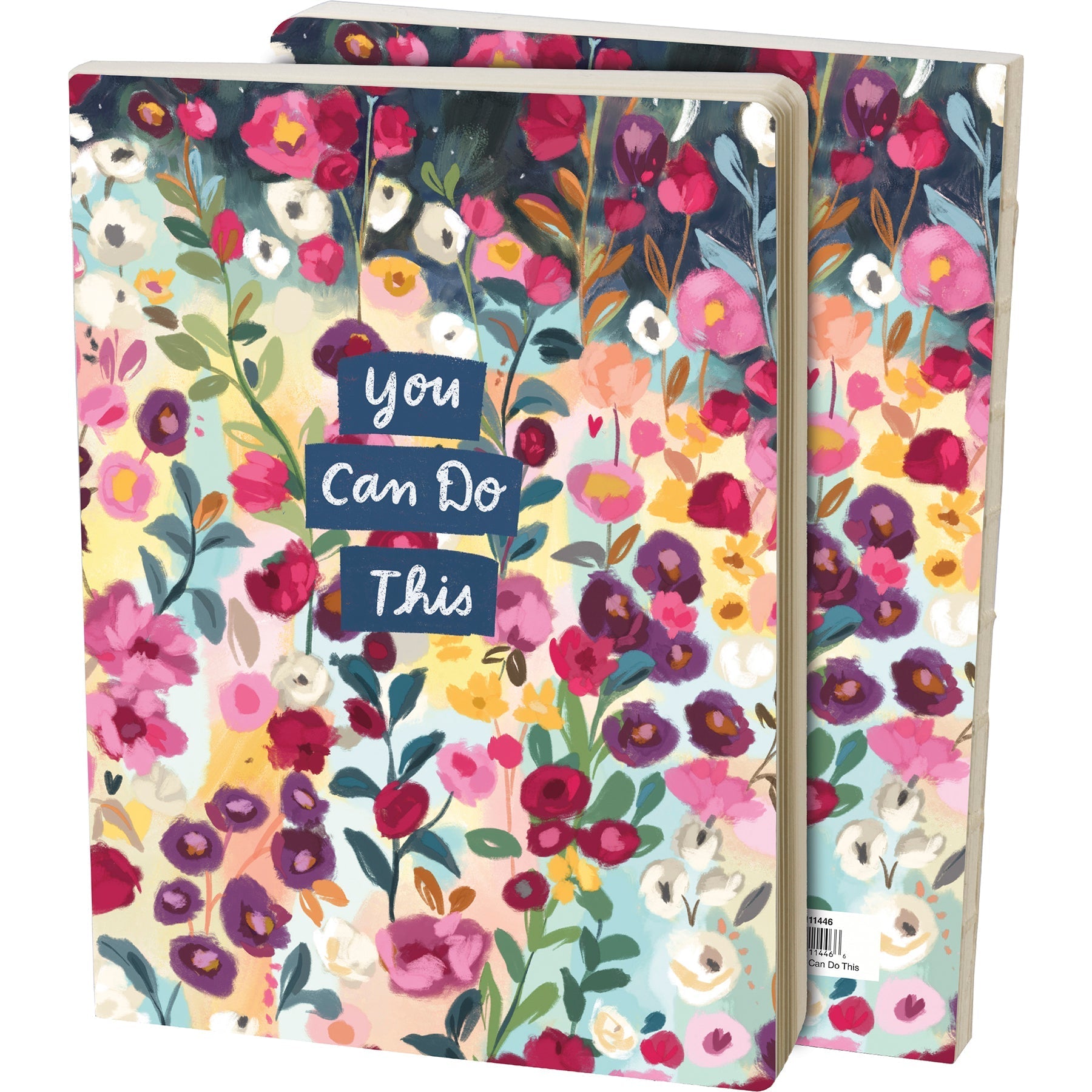 You Can Do This Journal | Double-Sided Floral Design Notebook - Premium Notebooks & Notepads from The Bullish Store - Just $15.95! Shop now at Concordia Style Boutique