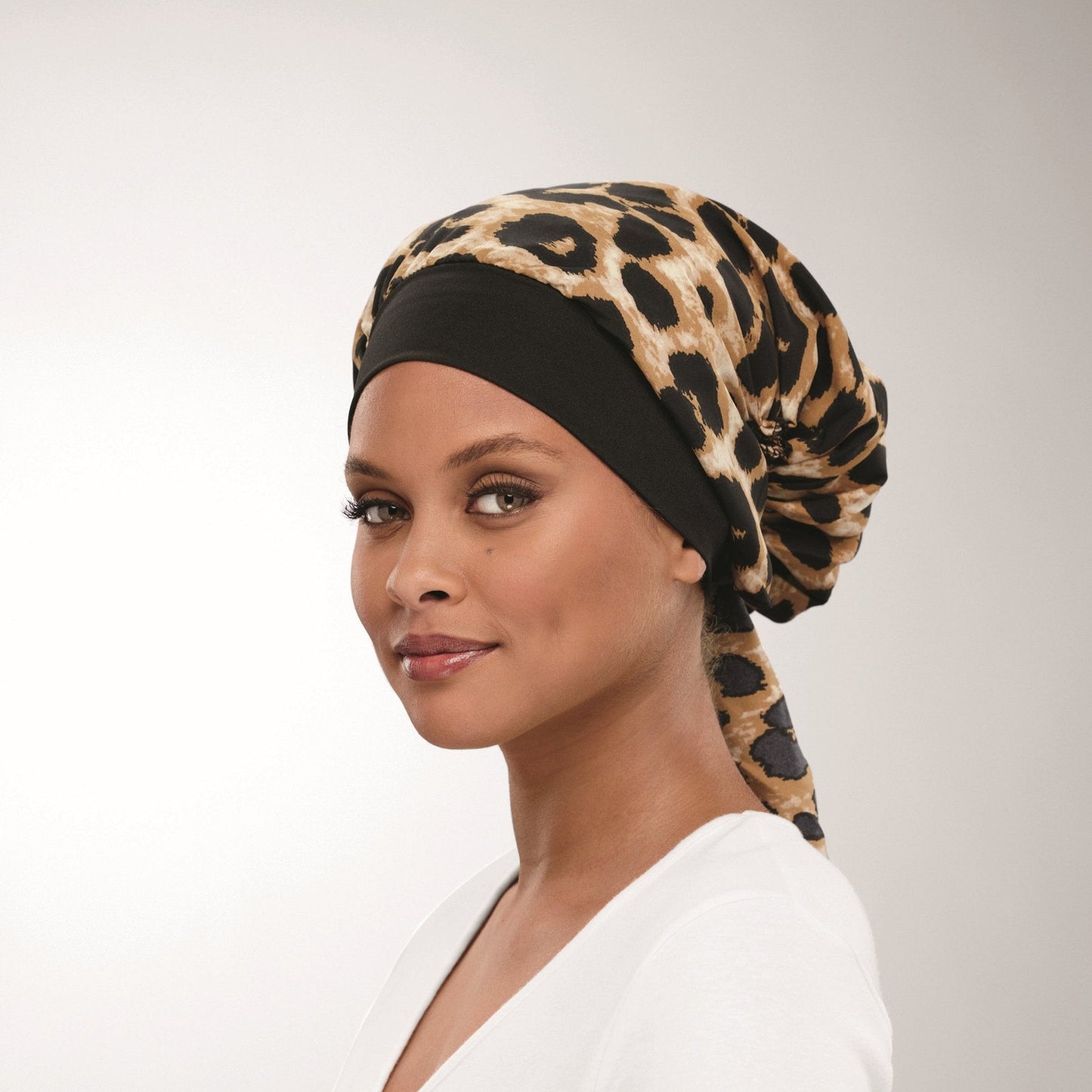 Animal-Print Headscarf
