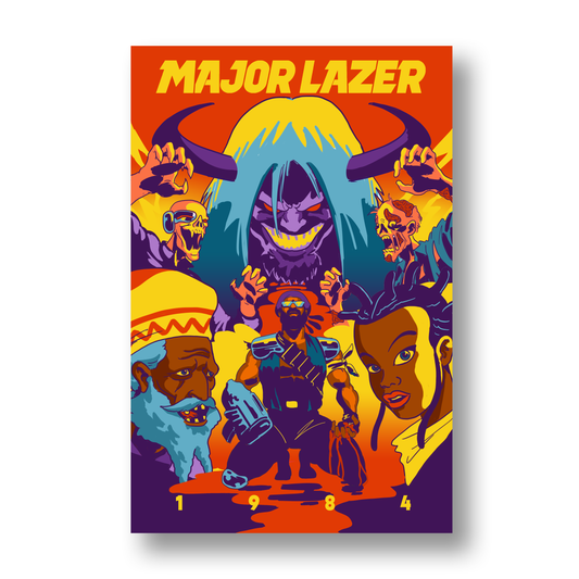 Major Lazer - Year Negative One - Softcover