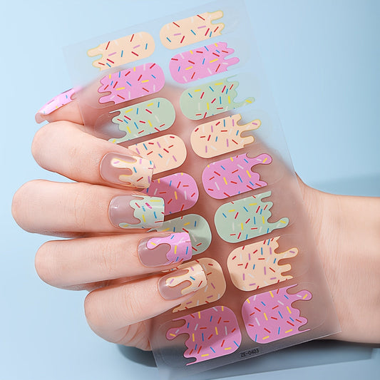 Popsicle Gel Nails