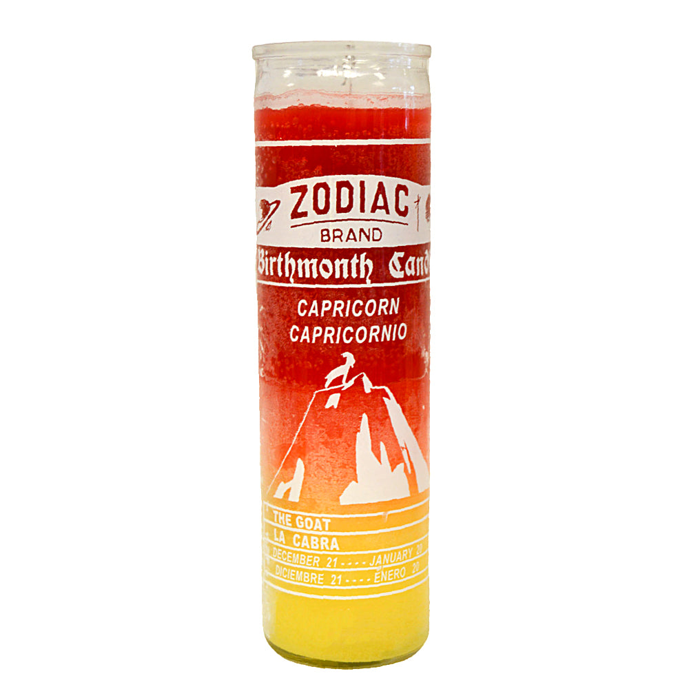 Zodiac Capricorn 7 Day Candle - Concordia Style Boutique