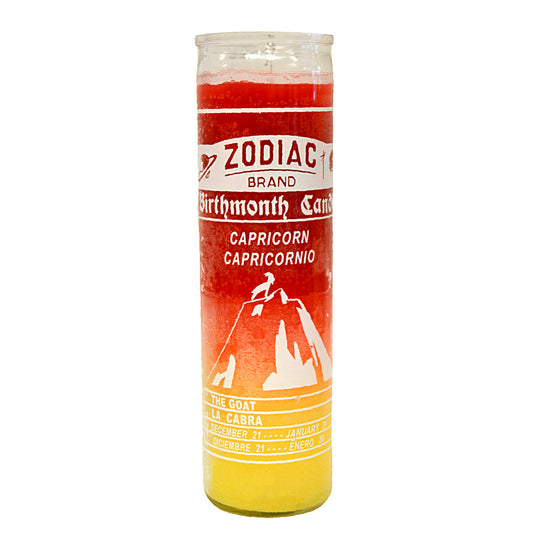 Zodiac Capricorn 7 Day Candle - Concordia Style Boutique
