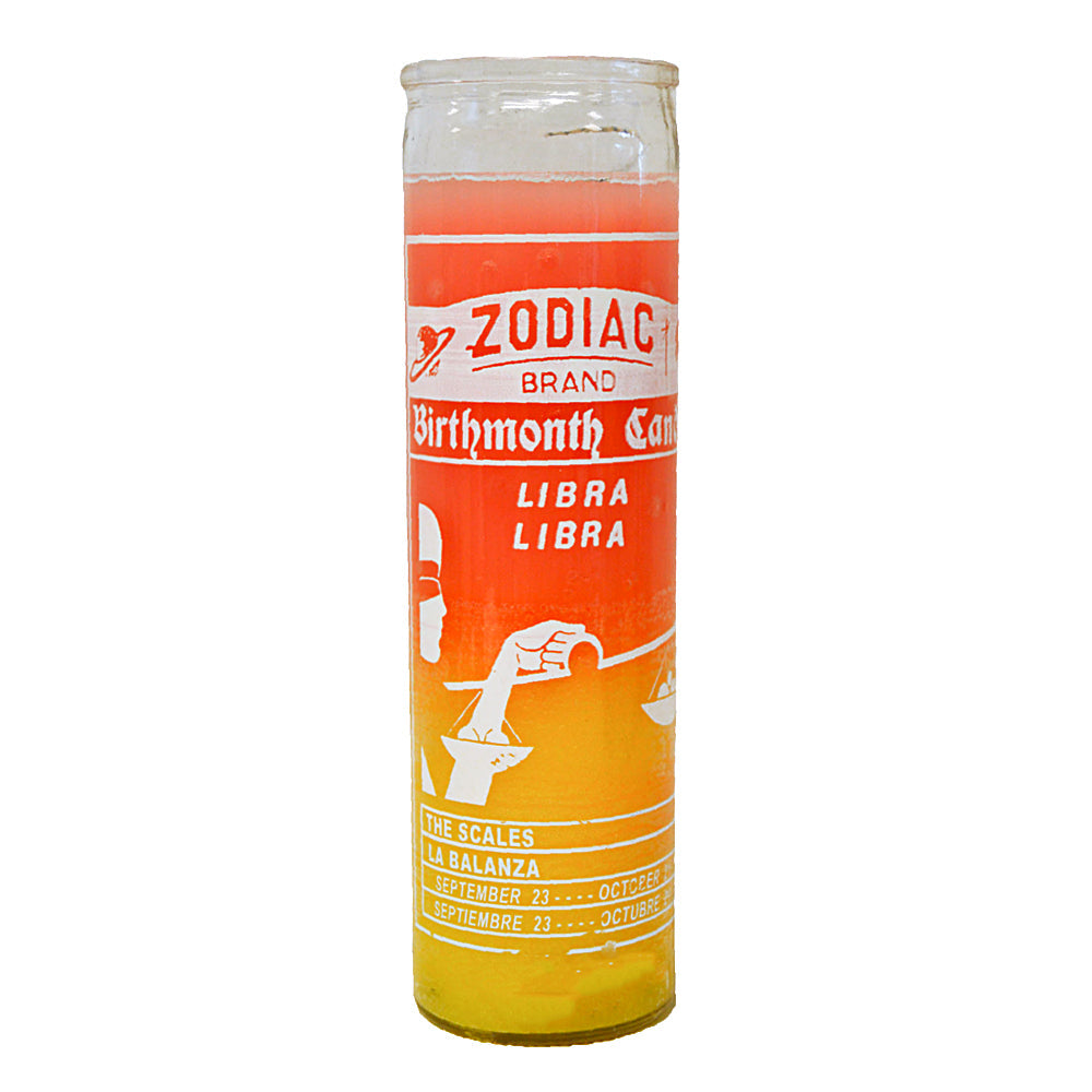 Zodiac Libra 7 Day Candle - Concordia Style Boutique