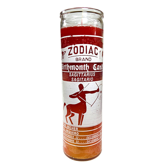 Zodiac Sagittarius 7 Day Candle - Concordia Style Boutique