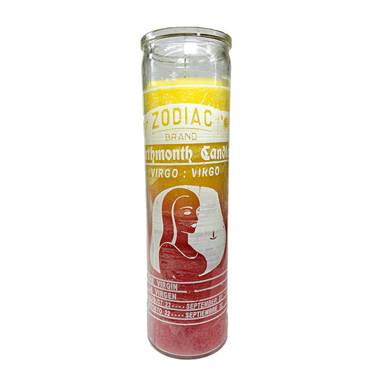 Zodiac Virgo 7 Day Candle - Concordia Style Boutique