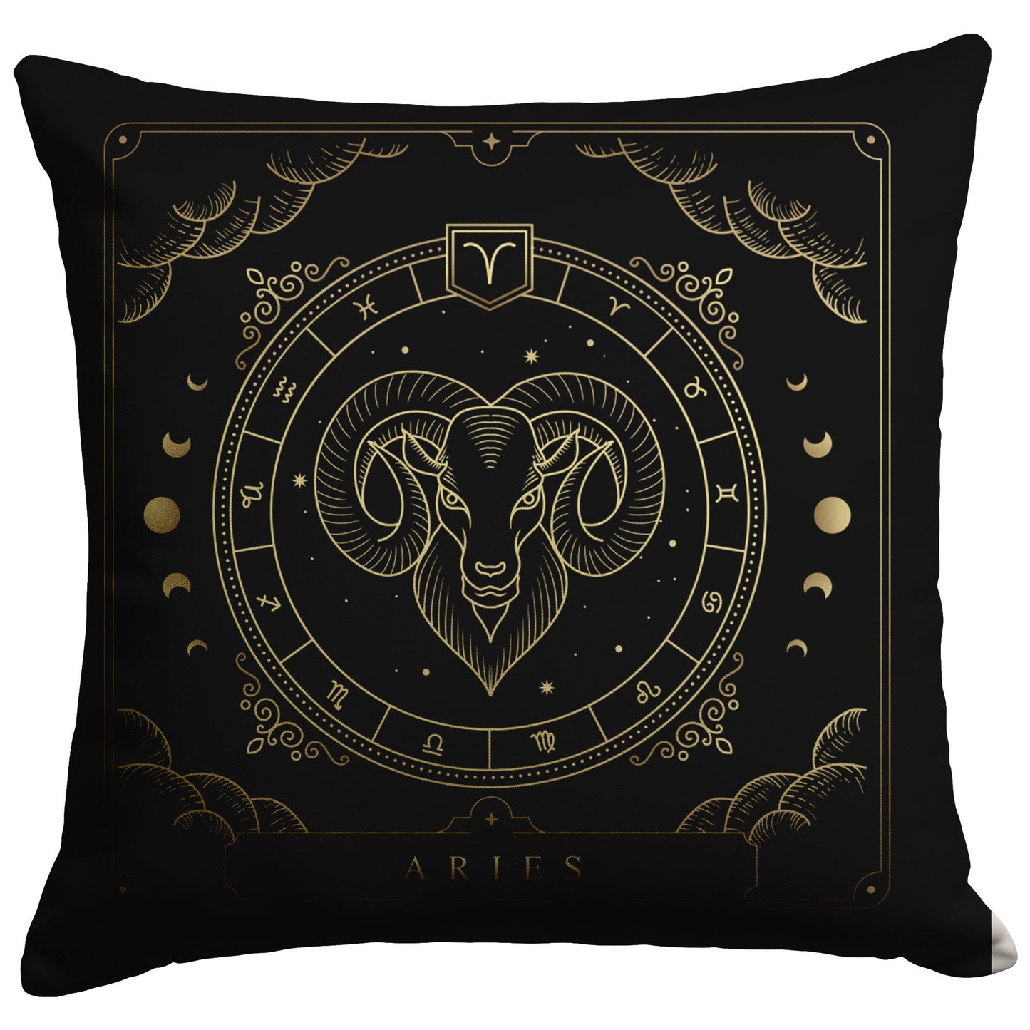 "Zodiac Series - Aries" Throw Pillow
