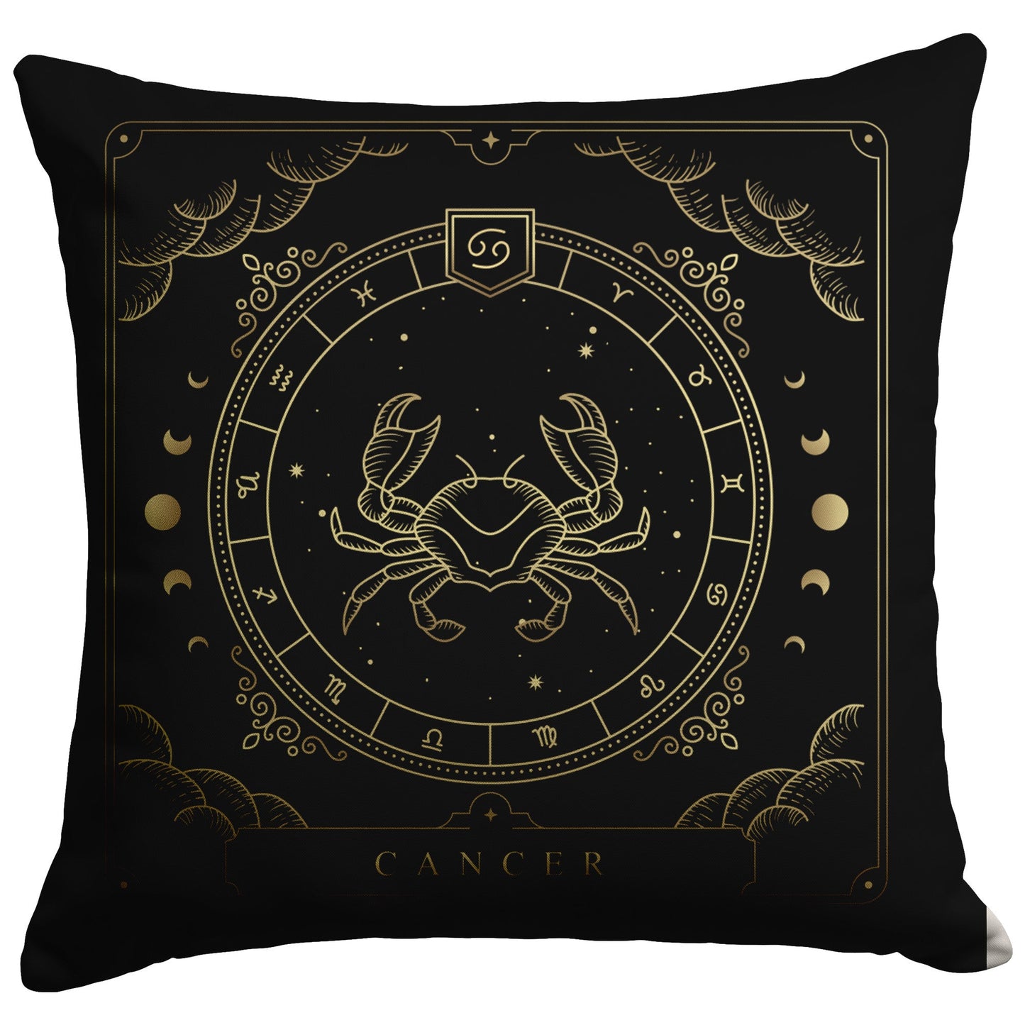 "Zodiac Series - Cancer" Throw Pillow