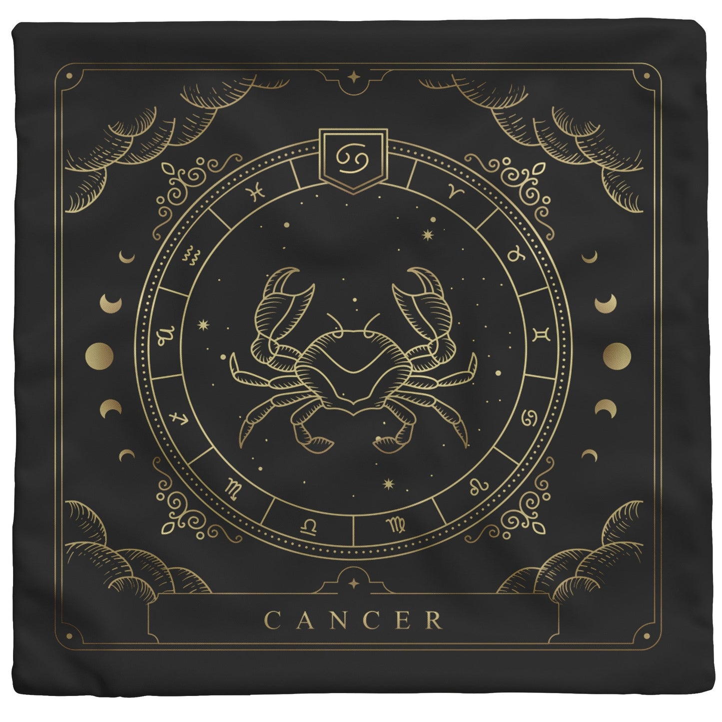 "Zodiac Series - Cancer" Throw Pillow