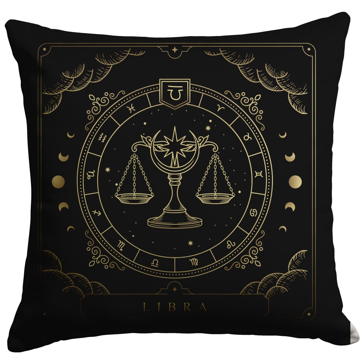 "Zodiac Series - Libra" Throw Pillow