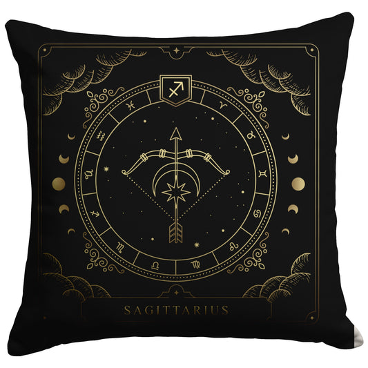 "Zodiac Series - Sagittarius" Throw Pillow
