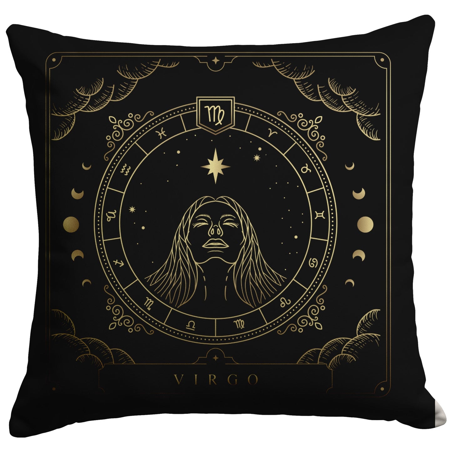 "Zodiac Series - Virgo" Throw Pillow