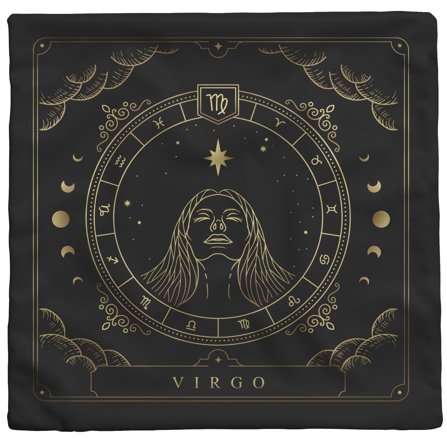 "Zodiac Series - Virgo" Throw Pillow