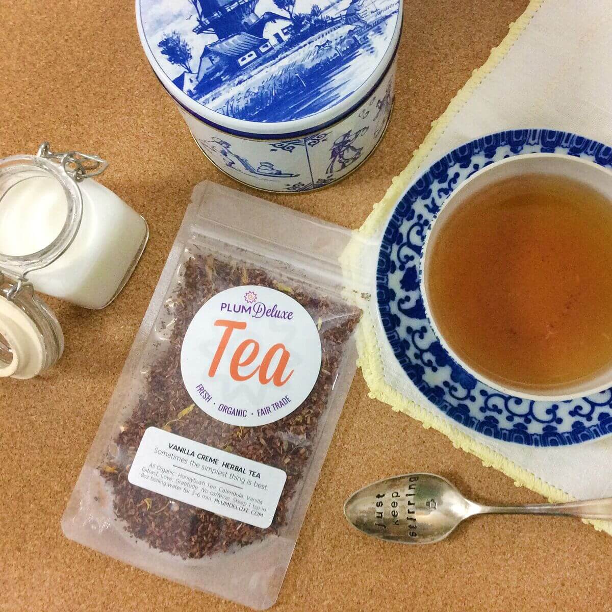 Vanilla Creme Herbal Tea - Concordia Style Boutique