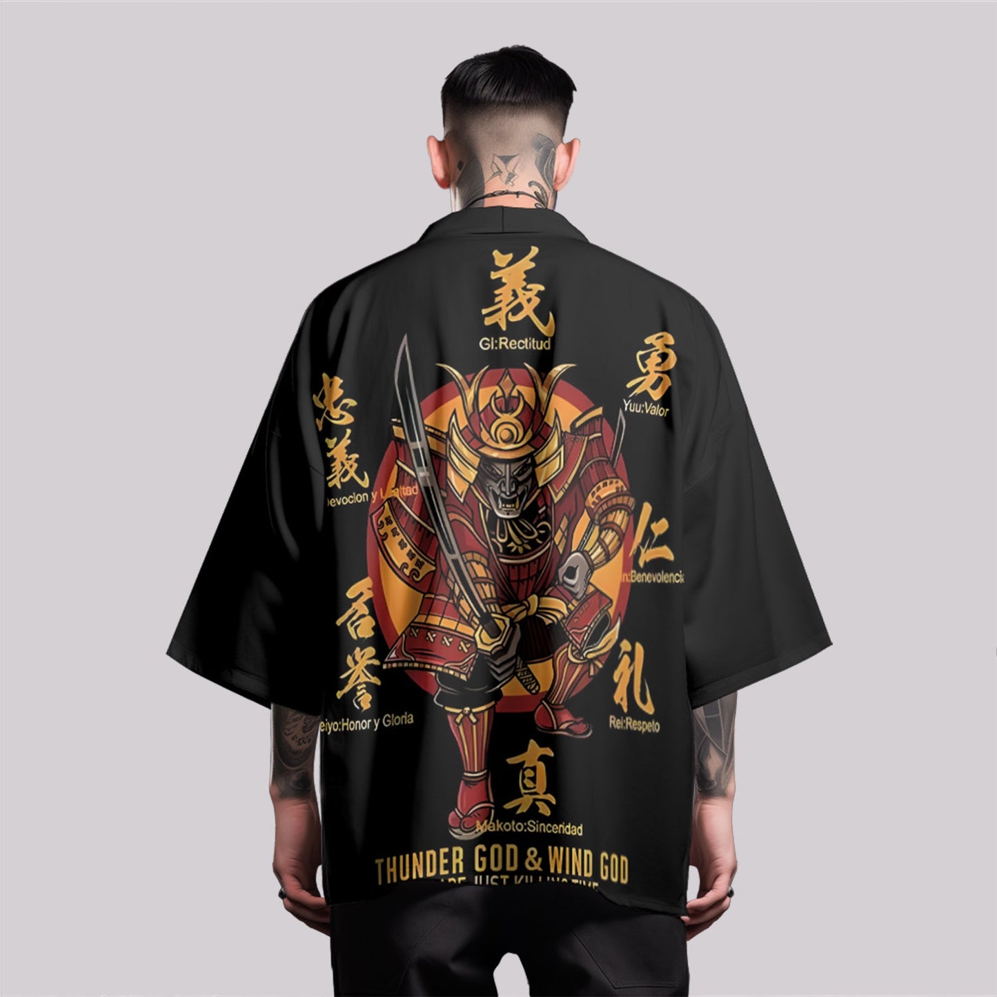 K07 Samurai Kimono