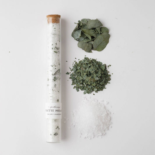 Sea Salt and Eucalyptus Bath Soak: Purify and Refresh - Concordia Style Boutique