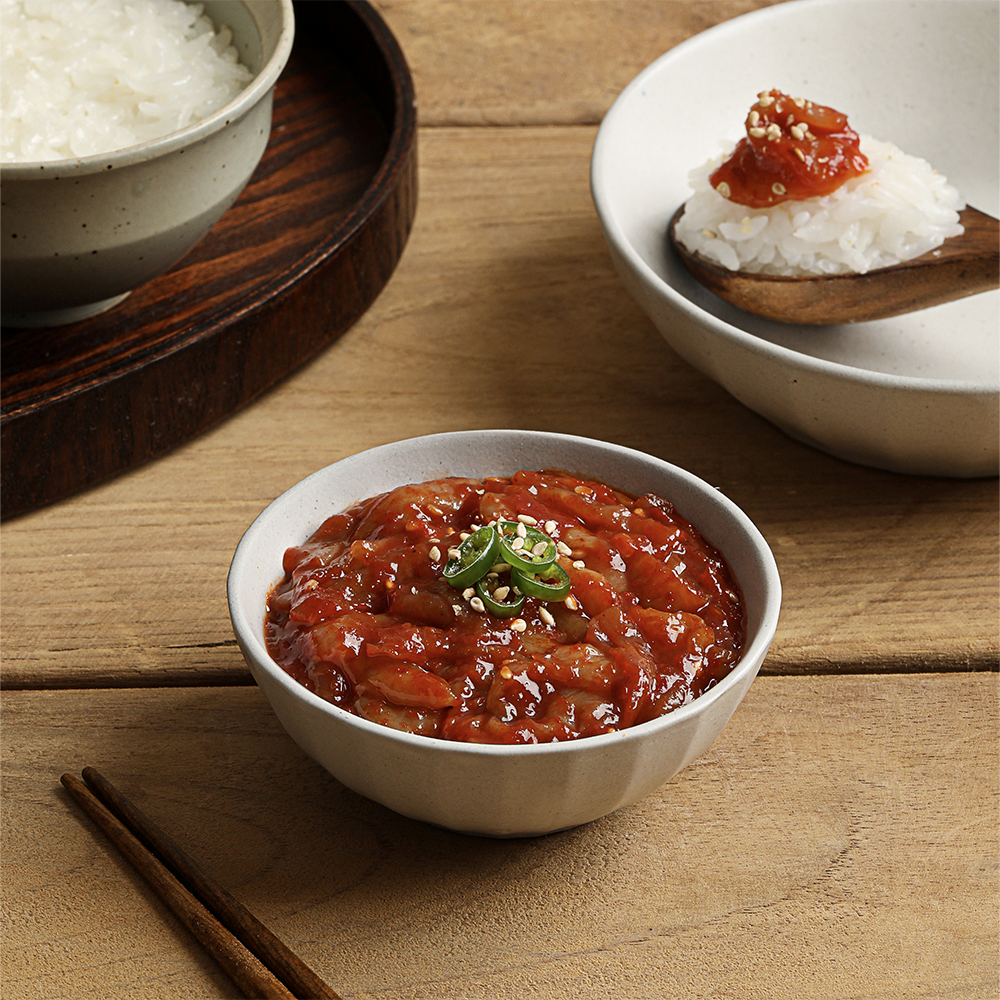 Onggojib Barley Sprout Changran-jeot (Spicy Salted Pollack Intestines) - Concordia Style Boutique
