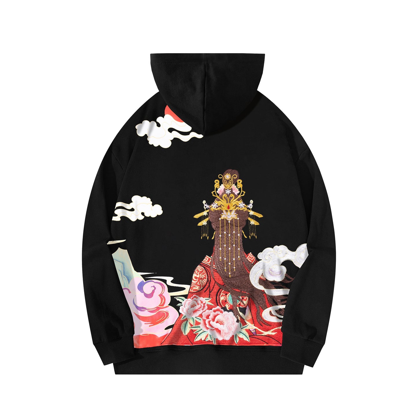 KH9241 Queen Himiko Embroidery Hoodie - Concordia Style Boutique