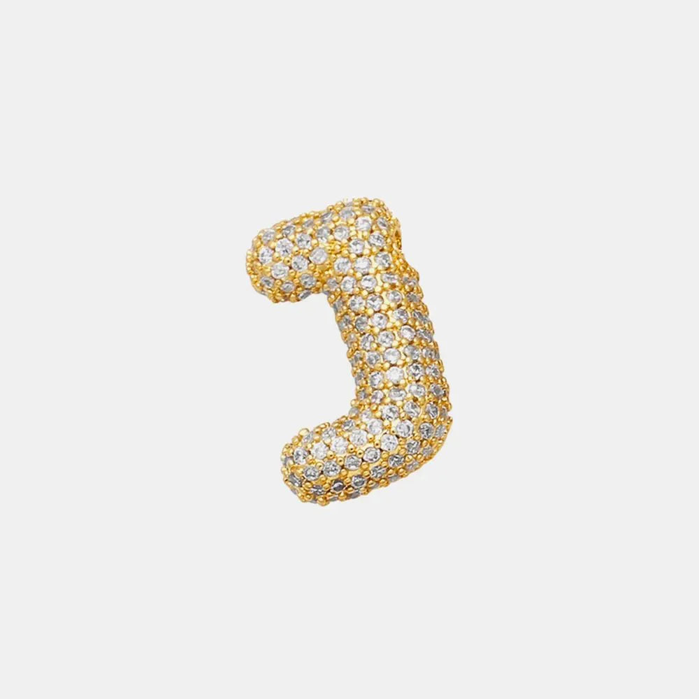 EmberLuxe "Glimmer" Bubble Letter Pendant (A-K)