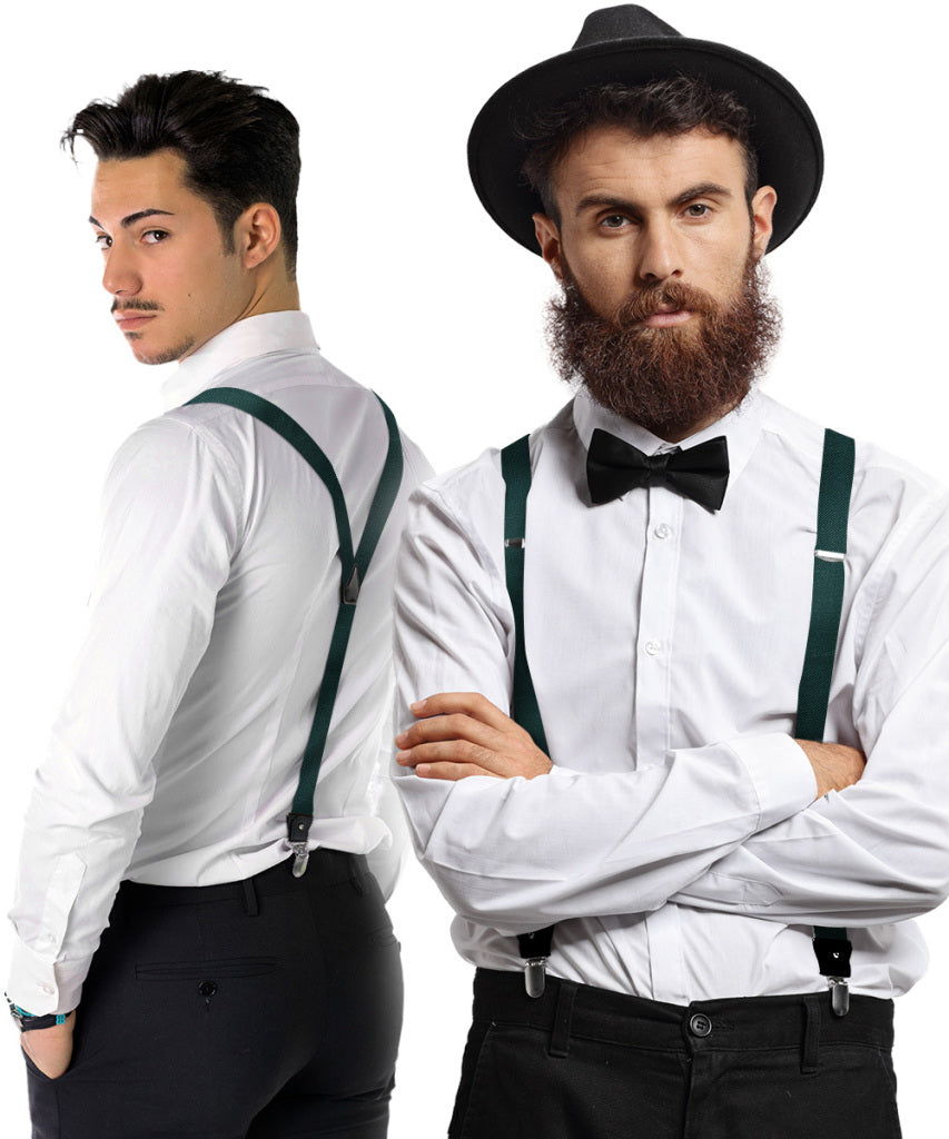 Vittorio Farina Men's Convertible Suspender in Gift Box: 70% Polyester & 30% Elastomer - Concordia Style Boutique