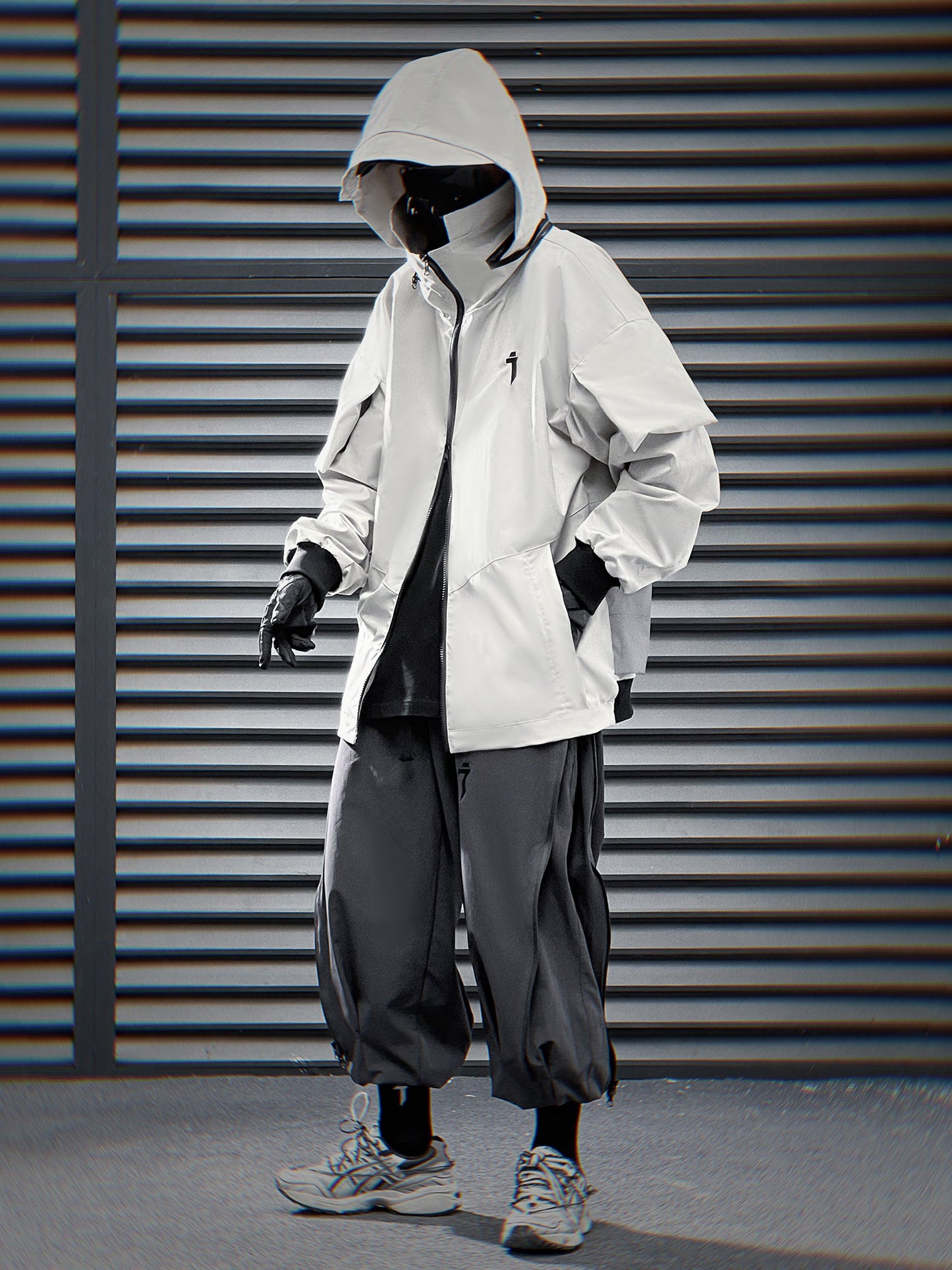 HiJ35 Grey Tech Jacket - Concordia Style Boutique