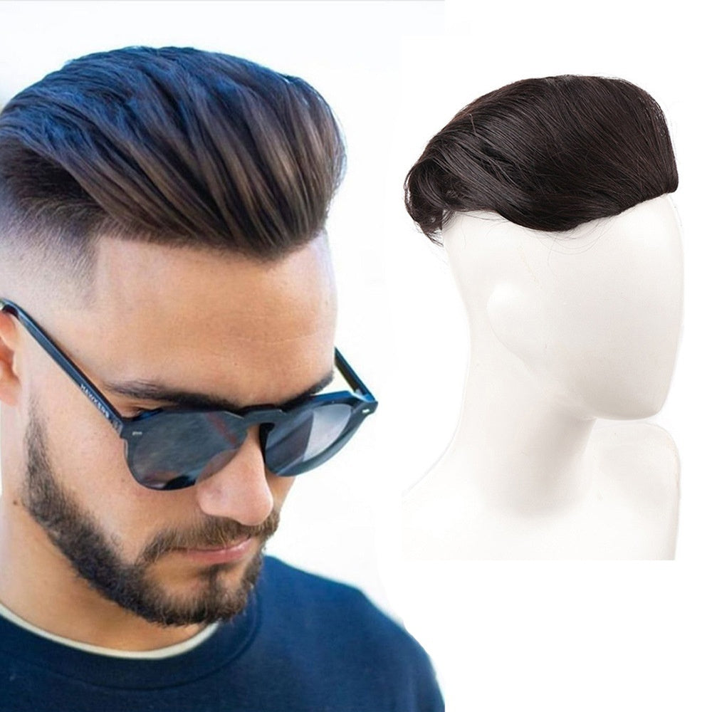 Men's Wig Big Invisible Hair Supplementing Piece - Premium wig from Concordia Style Boutique - Just $21.97! Shop now at Concordia Style Boutique