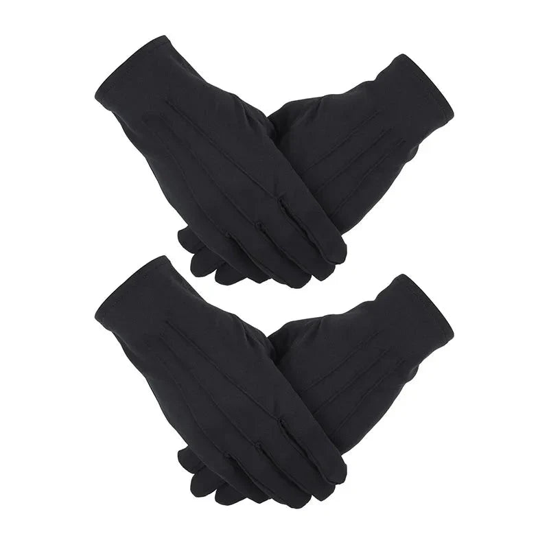 Vittorio Farina Unisex Fourchette Dress Gloves with Snap Button - Concordia Style Boutique