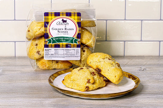 Ackroyd's Scones: Golden Raisin (6 Pack) - Concordia Style Boutique