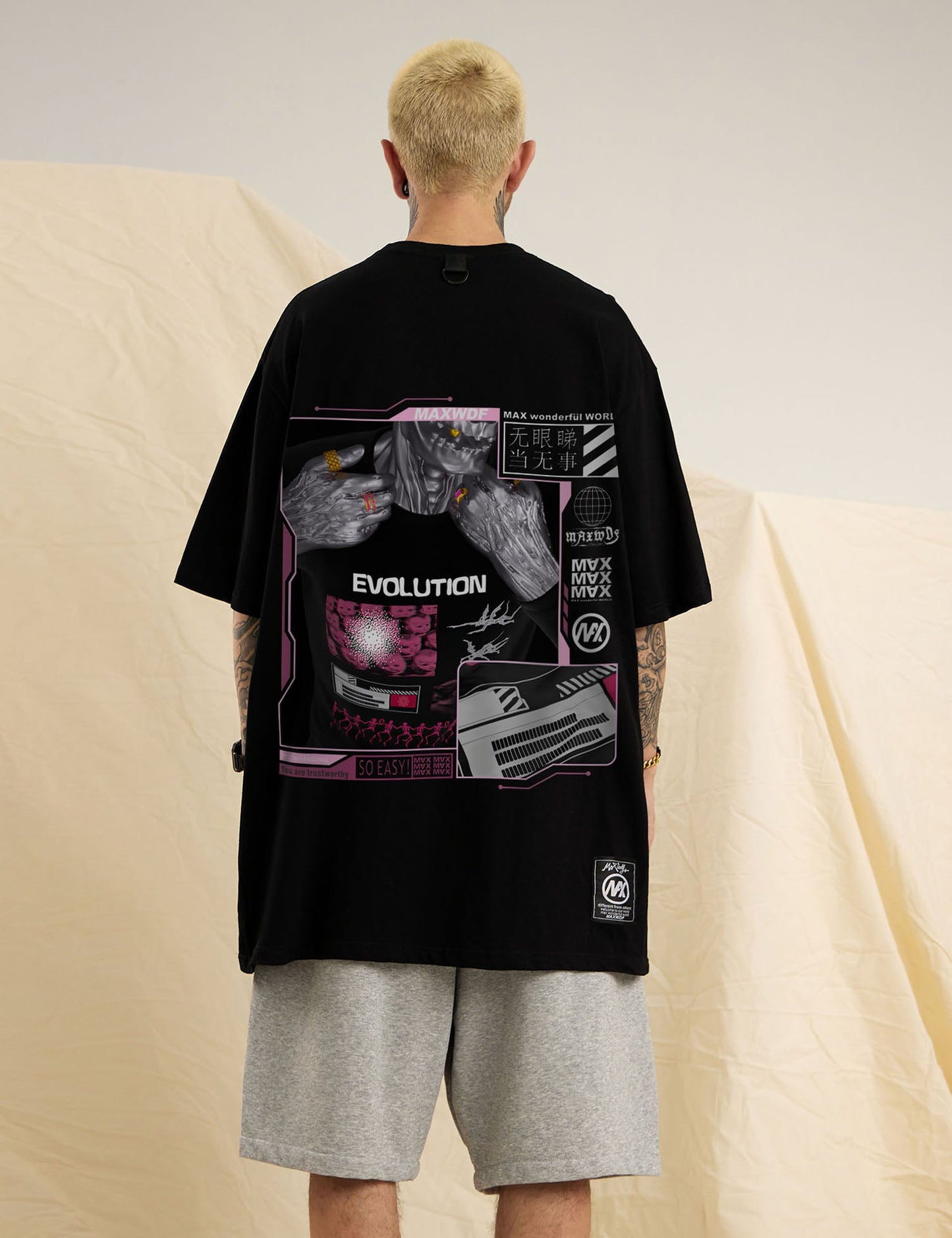 Zombie Evolution X-Ray Tee - Concordia Style Boutique