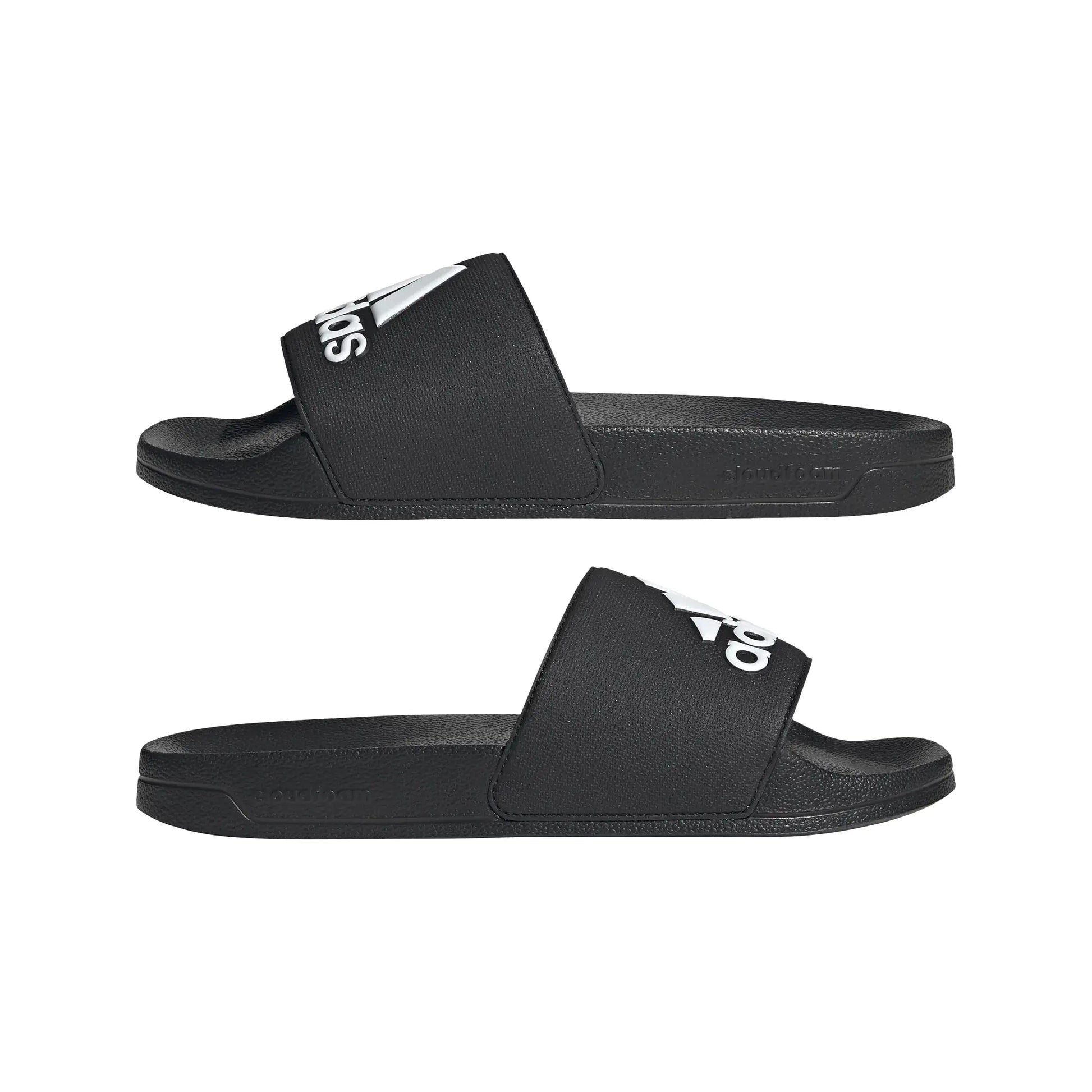 adidas Unisex-Adult Adilette Shower Slide Sandal 7 Women/6 Men Core Black/White/Black - Concordia Style Boutique