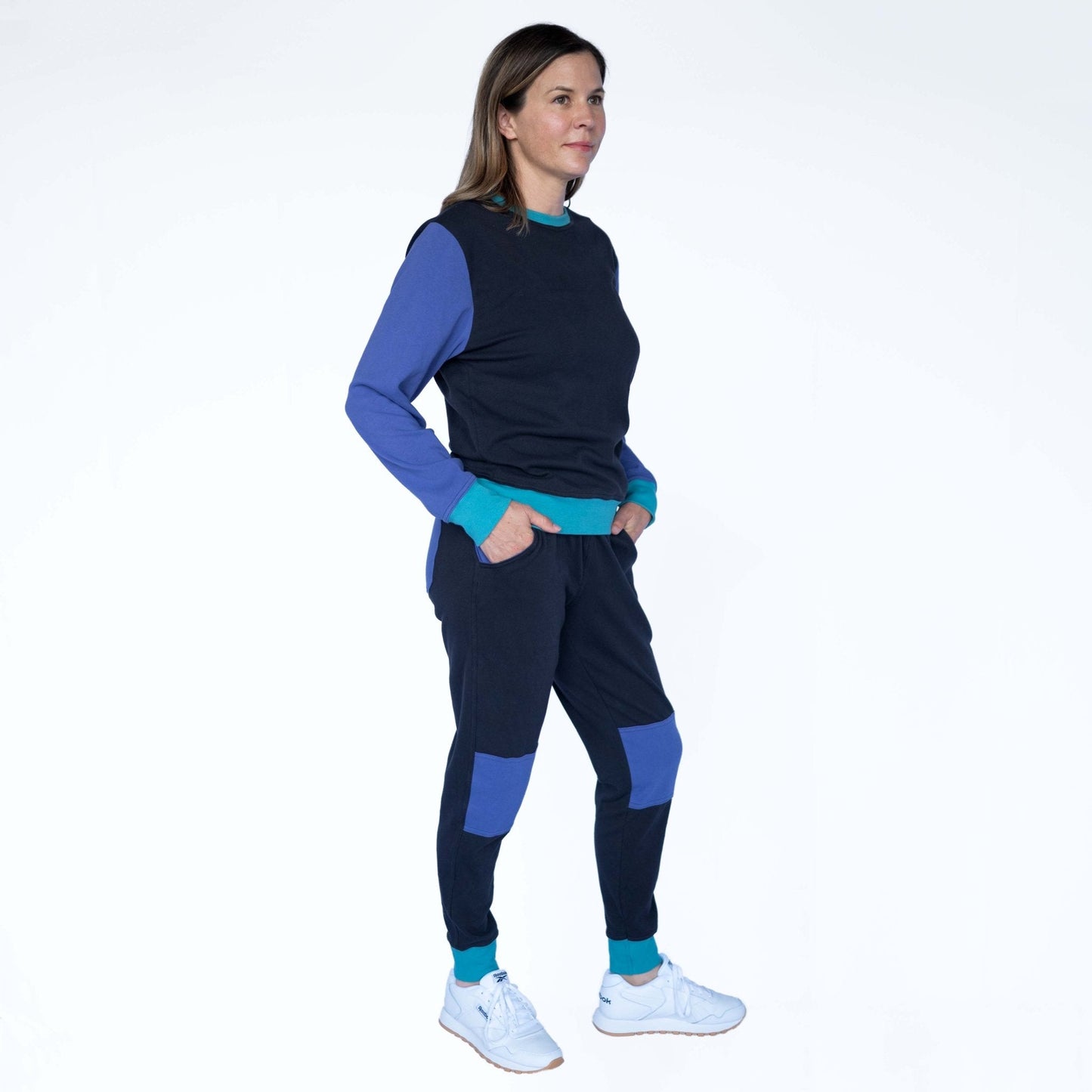 Adult Colorblock Sweatshirt